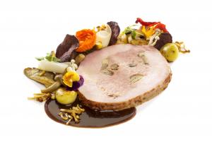 OVENBAKED ROAST MUSHROOM ARMAGNAC